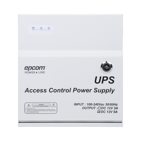 PL12DC5ABK-AD-6-l Fuente de Alimentación de 1 Salida 11-15 Vcc 5 A / Temporizador Integrado / Con Capacidad de Batería de Respaldo