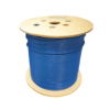 Bobina de cable U/UTP Cat6A de 305 mts, Color Azul, CM, soporta 10G