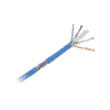 Bobina de cable U/UTP Cat6A de 305 mts, Color Azul, CM, soporta 10G