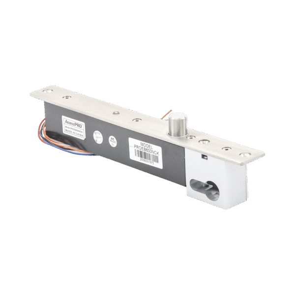 Cerradura Electrica de Perno con apertura con Llave en Caso de Emergencia