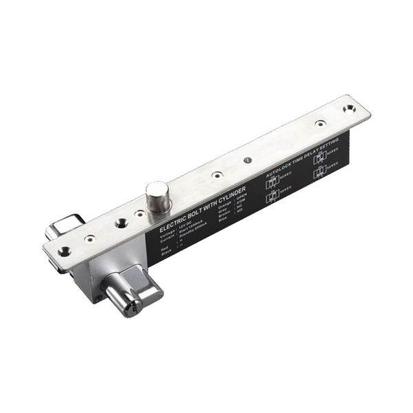 Cerradura Electrica de Perno con apertura con Llave en Caso de Emergencia