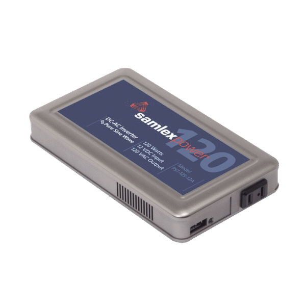 PST12012-l Inversor de corriente 120W, Ent: 12 Vcd, Sal: 120 Vca, de Uso 24/7 para Domos PTZ