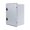 Gabinete de Poliéster IP65 Uso en Intemperie (300 x 400 x 200 mm) con Placa Trasera Interior (Incluye Chapa y Llave).