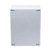Gabinete de Poliéster IP65 Uso en Intemperie (300 x 400 x 200 mm) con Placa Trasera Interior (Incluye Chapa y Llave).