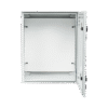 Gabinete de Poliéster IP65 Uso en Intemperie (400 x 500 x 200 mm) con Placa Trasera Interior (Incluye Chapa y Llave).