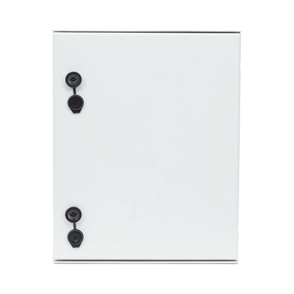 Gabinete de Poliéster IP65 Uso en Intemperie (400 x 500 x 200 mm) con Placa Trasera Interior (Incluye Chapa y Llave).