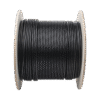 Bobina de Cable UTP de 4 Pares, PanNet, Para Exterior con Gel, Cat6 (23 AWG), Industrial para Climas Extremos, Color Negro, 305 m