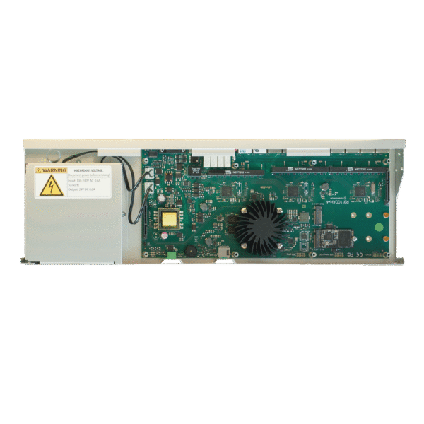 RB1100AHx4 Dude Edition, 13 Puertos Gigabit, Almacenamiento M.2 60GB para Base de Datos Dude