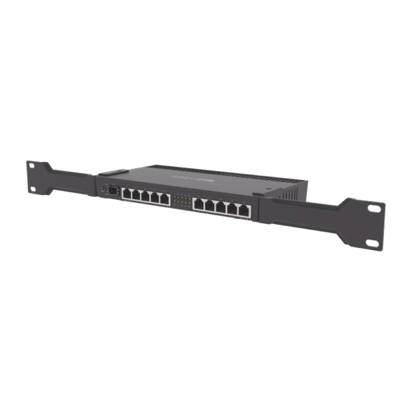 (RB4011iGS+RM) RouterBoard, CPU 4 Núcleos, 10 Puertos Gigabit Ethernet, 1 puerto SFP+