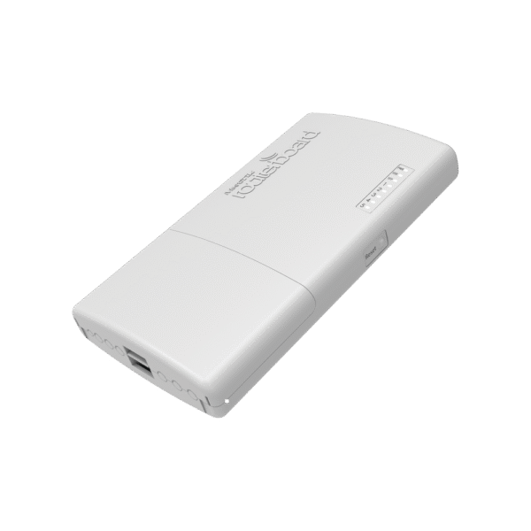 (PowerBox Pro) Router para exterior 5 puertos Gigabit, PoE 802.3af/at