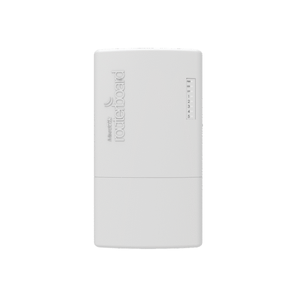 (PowerBox Pro) Router para exterior 5 puertos Gigabit, PoE 802.3af/at