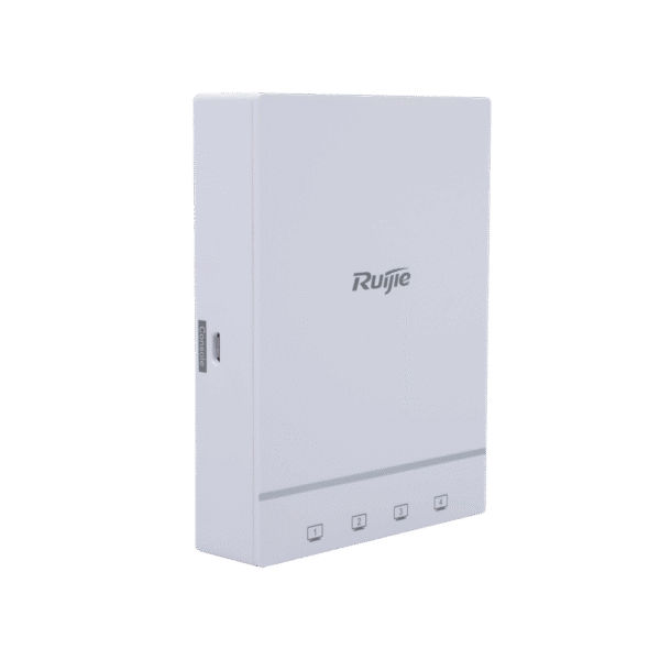RG-AP180, Punto de Acceso Inalámbrico para Interior de Pared, Doble Banda Wi-Fi 6 de 1.775 Gbps, MU-MIMO 2X2, 4 Puertos Gigabit Adicionales