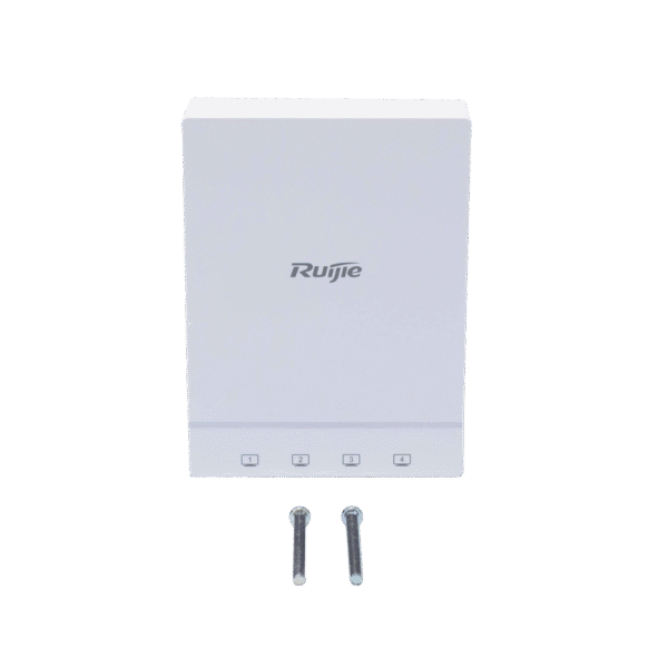 RG-AP180, Punto de Acceso Inalámbrico para Interior de Pared, Doble Banda Wi-Fi 6 de 1.775 Gbps, MU-MIMO 2X2, 4 Puertos Gigabit Adicionales