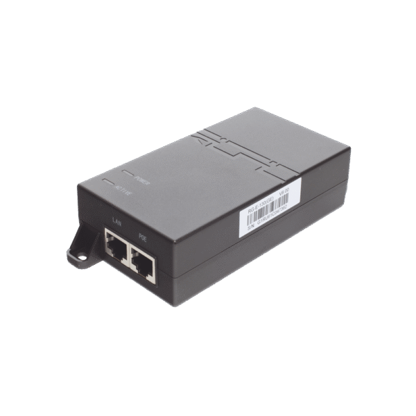 RGE130GE-AD-2-l Inyector PoE estándar 802.3at Gigabit, 30W