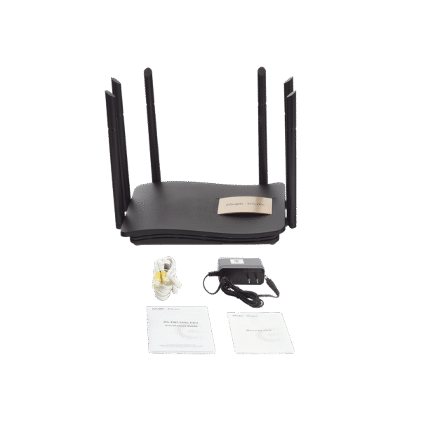 Router Inalámbrico Gigabit de Doble Banda Ideal para Escenarios Domésticos (Incluyendo Villa, Apartamento de Gran Tamaño, Bungalow), Oficina SOHO, Pequeñas Tiendas, etc.