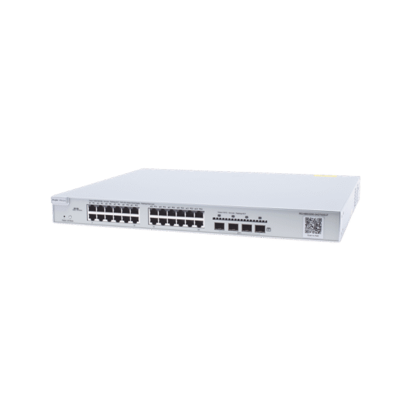 RG-NBS3200-24GT4XS-P, Switch PoE Administrable en la Nube de Capa 2 Gigabit de 24 Puertos, 4 * 10G Enlace Ascendente SFP+, 370W