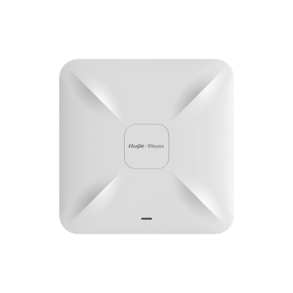 Punto de acceso Wi-Fi 5 de techo para interior 360°, doble banda 802.11ac wave 2, 1267 Mbps, hasta 110 usuarios, 2 puertos GE
