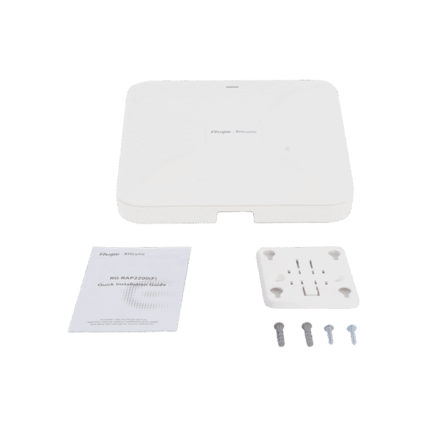Punto de acceso Wi-Fi 5 de techo para interior 360°, doble banda 802.11ac wave 2, 1267 Mbps, hasta 110 usuarios
