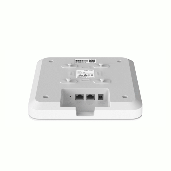 Punto de acceso Wi-Fi 6 de techo para interior 360°, doble banda MU-MIMO 4×4, 3202 Mbps, hasta 512 usuarios