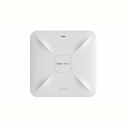 RGRAP2260G-l Punto de acceso Wi-Fi 6 de techo para interior 360°, doble banda, 1775 Mbps, hasta 512 usuarios, 2 puertos GE, portal cautivo standalone, soporta Mesh