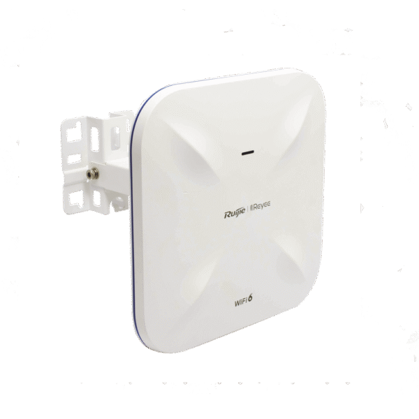 Punto de acceso Wi-Fi 6 para exterior 360°, IP 68, doble banda 1775 Mbps, puerto SFP ideal para fibra óptica