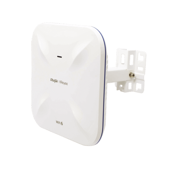 Punto de acceso Wi-Fi 6 para exterior 360°, IP 68, doble banda 1775 Mbps, puerto SFP ideal para fibra óptica