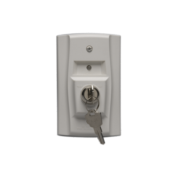 Estación Remota de Prueba y Reinicio con Llave, Para Detectores de Ducto y tipo BEAM