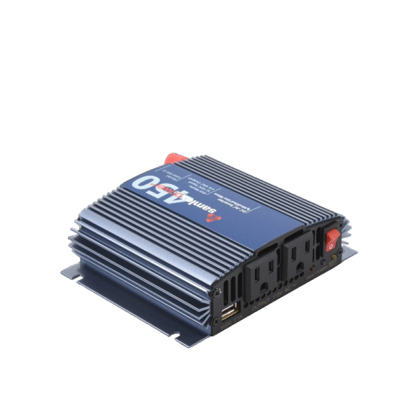 SAM45012-AD-1-l Inversor de Corriente (CD-CA). Potencia Nominal 450 W, Ent:12Vcd, Sal: 115Vca 60 Hz