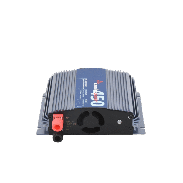 SAM45012-AD-2-l Inversor de Corriente (CD-CA). Potencia Nominal 450 W, Ent:12Vcd, Sal: 115Vca 60 Hz