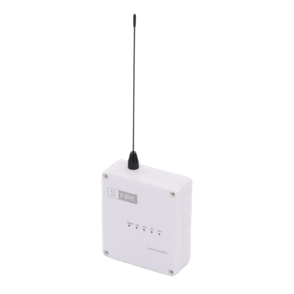 Receptor inalámbrico / 2500 metros de cobertura / 4 salidas de relevador tipo C