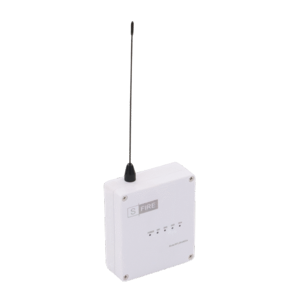 Receptor inalámbrico / 2500 metros de cobertura / 4 salidas de relevador tipo C
