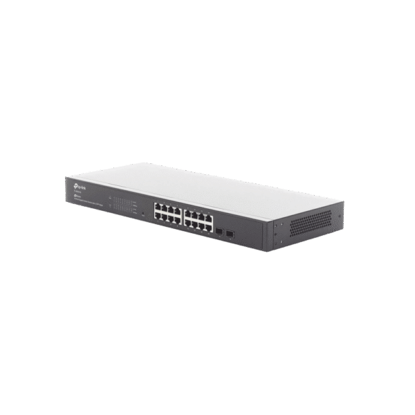 Switch JetStream SDN Administrable 16 puertos 10/100/1000 Mbps + 2 puertos SFP, administración centralizada OMADA SDN