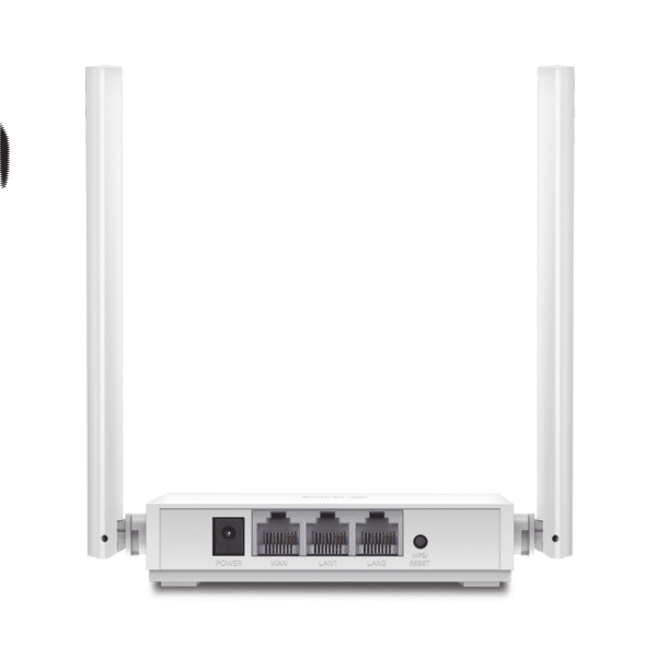 Router Inalámbrico WISP, 2.4 GHz, 300 Mbps, 2 antenas externas omnidireccional 5 dBi, 2 Puertos LAN 10/100 Mbps, 1 Puerto WAN 10/100 Mbps