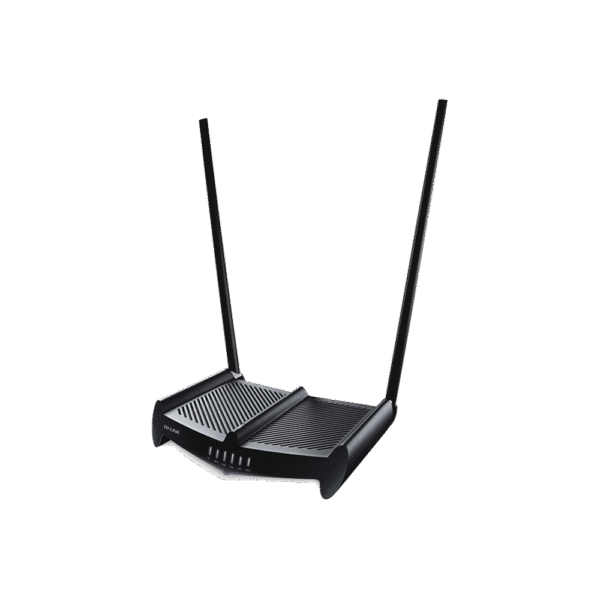 Router Inalámbrico de Alta Potencia, 2.4 GHz, 300 Mbps, 2 antenas externas omnidireccional 9 dBi