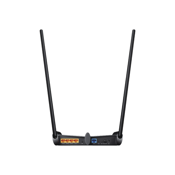 Router Inalámbrico de Alta Potencia, 2.4 GHz, 300 Mbps, 2 antenas externas omnidireccional 9 dBi