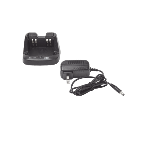 Cargador rápido para baterías de Li-Ion BP-265. Para radios ICOM ICF3003 / 4003, IC-F3103 D/4103 D