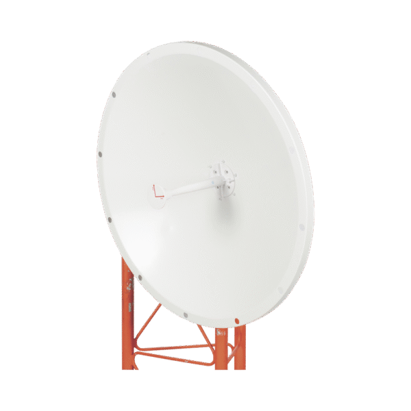 Antena Direccional en Frecuencia Extendida / 4.8 - 6.5 GHz / 28 dBi / Conector con jumper N-Macho incluido/ Polaridad en 90º y 45º / Montaje incluido para torre o mástil