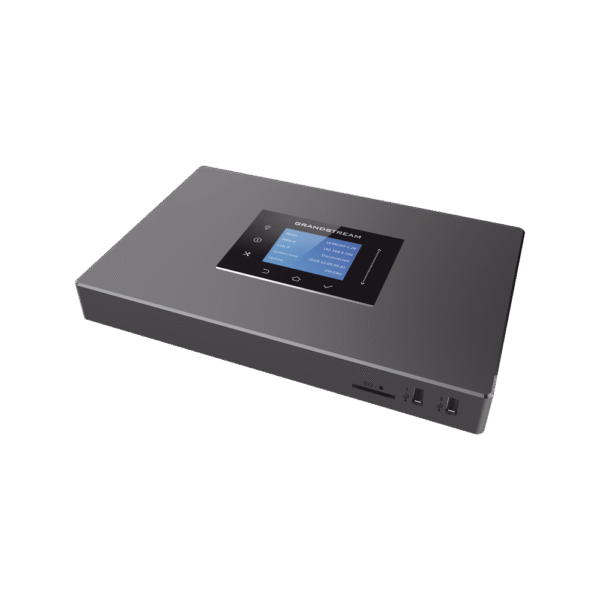 UCM6302A-AD-1-l Conmutador IP-PBX para hasta 500 usuarios y 75 llamadas simultaneas, 2FXO, 2FXS, solución para PyMEs