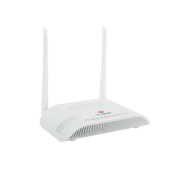 ONU Dual G/EPON con Wi-Fi en 2.4 GHz + 1 CATV + 1 puerto LAN Gigabit + 1 puerto LAN Fast Ethernet, hasta 300 Mbps vía inalámbrico
