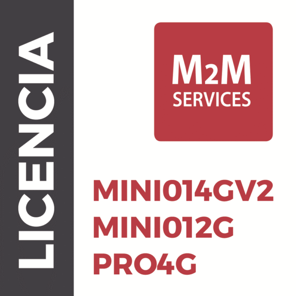Servicio de datos por un Año para comunicadores MINI014G/V2 y MINI012G, Panel PRO4G con eventos ilimitados.