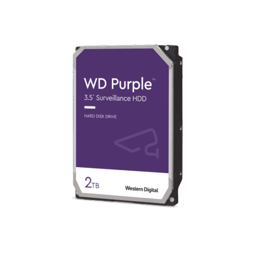WD23PURZ-l Disco Duro PURPLE de 2TB / 3 AÑOS DE GARANTÍA / Para Videovigilancia