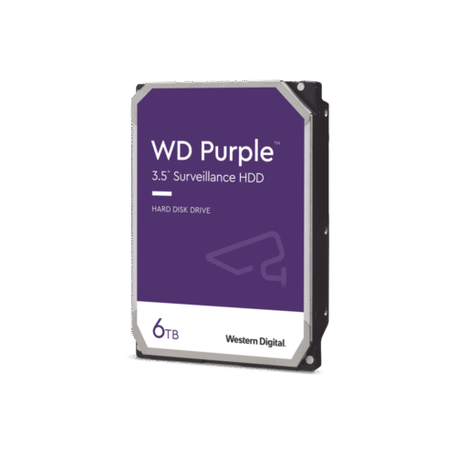 WD64PURZ-l Disco Duro PURPLE de 6TB / 3 AÑOS DE GARANTÍA / Para Videovigilancia