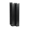 Organizador Vertical Doble NetRunner, para Rack Abierto de 45 Unidades, 4.9in de Ancho, Color Negro