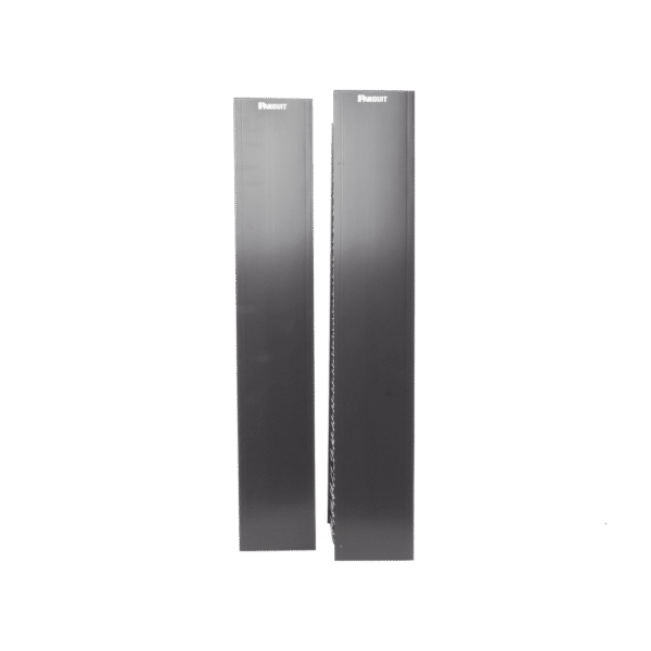 Organizador Vertical Doble NetRunner, para Rack Abierto de 45 Unidades, 6.7in de Ancho, Color Negro