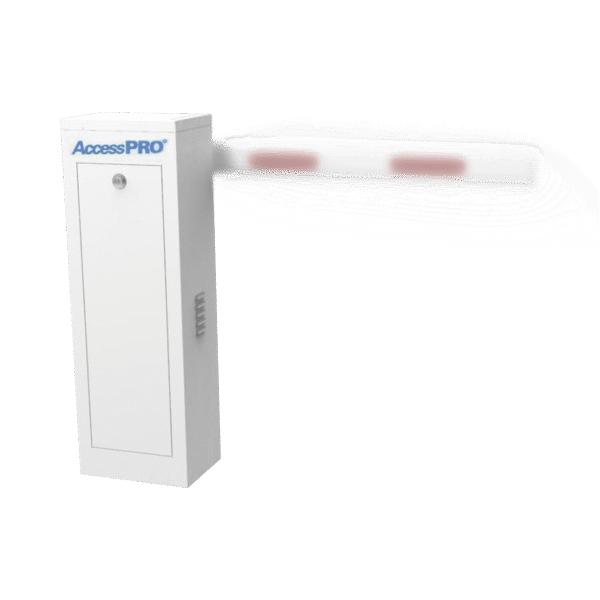 Barrera Vehicular Derecha / Soporta brazo Telescópico de hasta 6 metros / Tiempo de Apertura 6 segundos