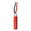 Carrete de Cable 2 x 16 AWG FPLR para Incendio y Voceo / 305 mts / Resistente a la Luz Solar / Con Blindaje / Uso Interior