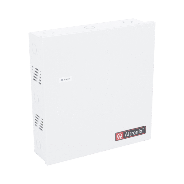 AL400ULX-LAT-IZQ-l Fuente de 12 Vcd @ 4 A ó 24 Vcd @ 3A / 1 salida / Con capacidad de baterías de respaldo / Requieren baterías