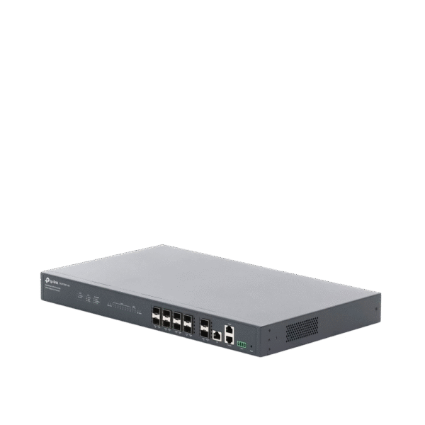 OLT de 8 puertos GPON, hasta 1,024 ONUs, 1 Gigabit RJ45, 2 puertos SFP+, Fuentes redundantes AC- AC (incluidas)