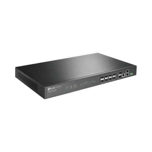 DSP700108-l OLT de 8 puertos GPON, hasta 1,024 ONUs, 1 Gigabit RJ45, 2 puertos SFP+, Fuentes redundantes AC- AC (incluidas)