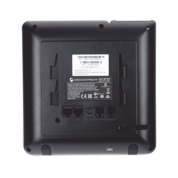 GXP1625-AD-1-l Teléfono IP SMB de 2 Líneas con 3 teclas de función programables y conferencia de 3 vías. PoE